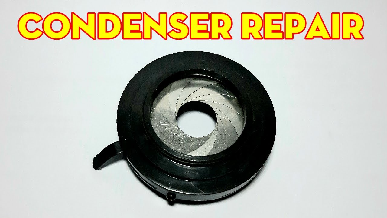 #1.1 Assembling condenser aperture diaphragm (Short) #Microscopefix