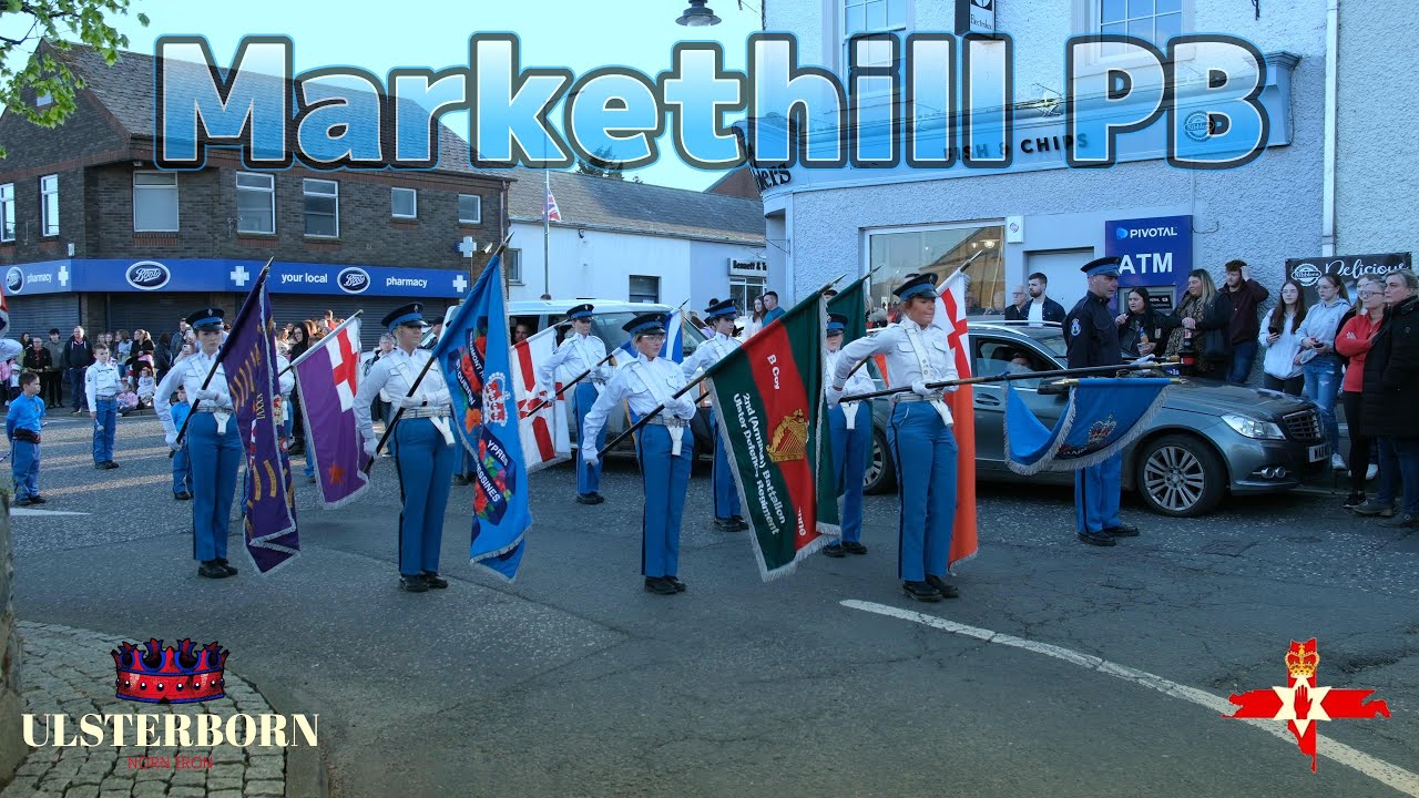 Markethill Protestant Boys opening own Parade in Markethill 27 04 24