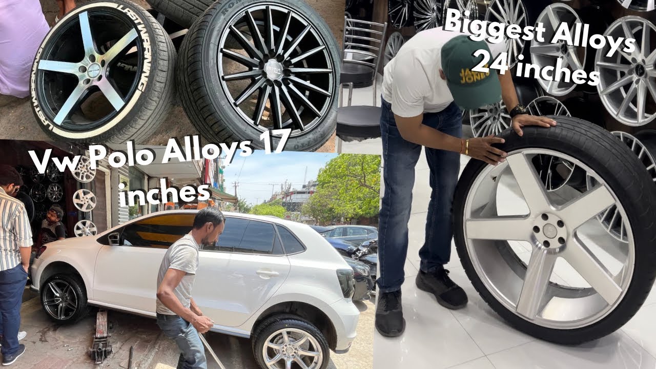 Volkswagen Polo Upgrade to 17 inches Alloys | India’s Biggest Alloy 24 Inches Latest Design