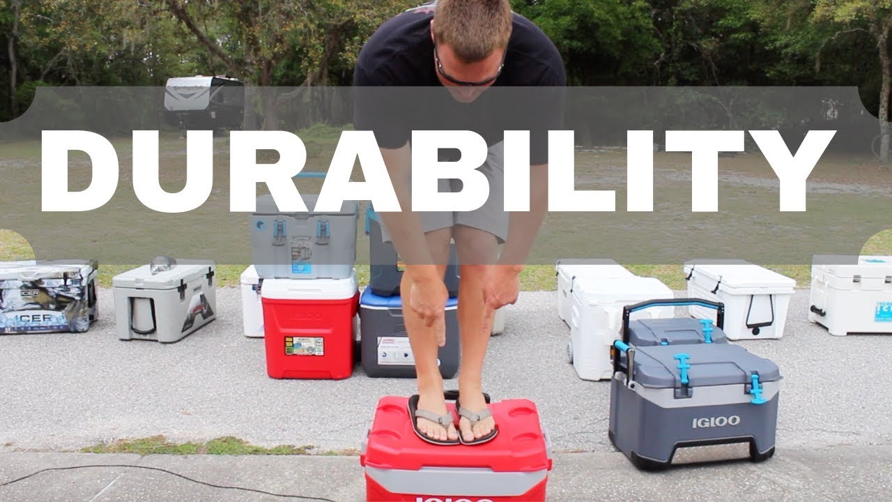 Budget Cooler Durability Test - How Much Weight Can The Lid Hold?