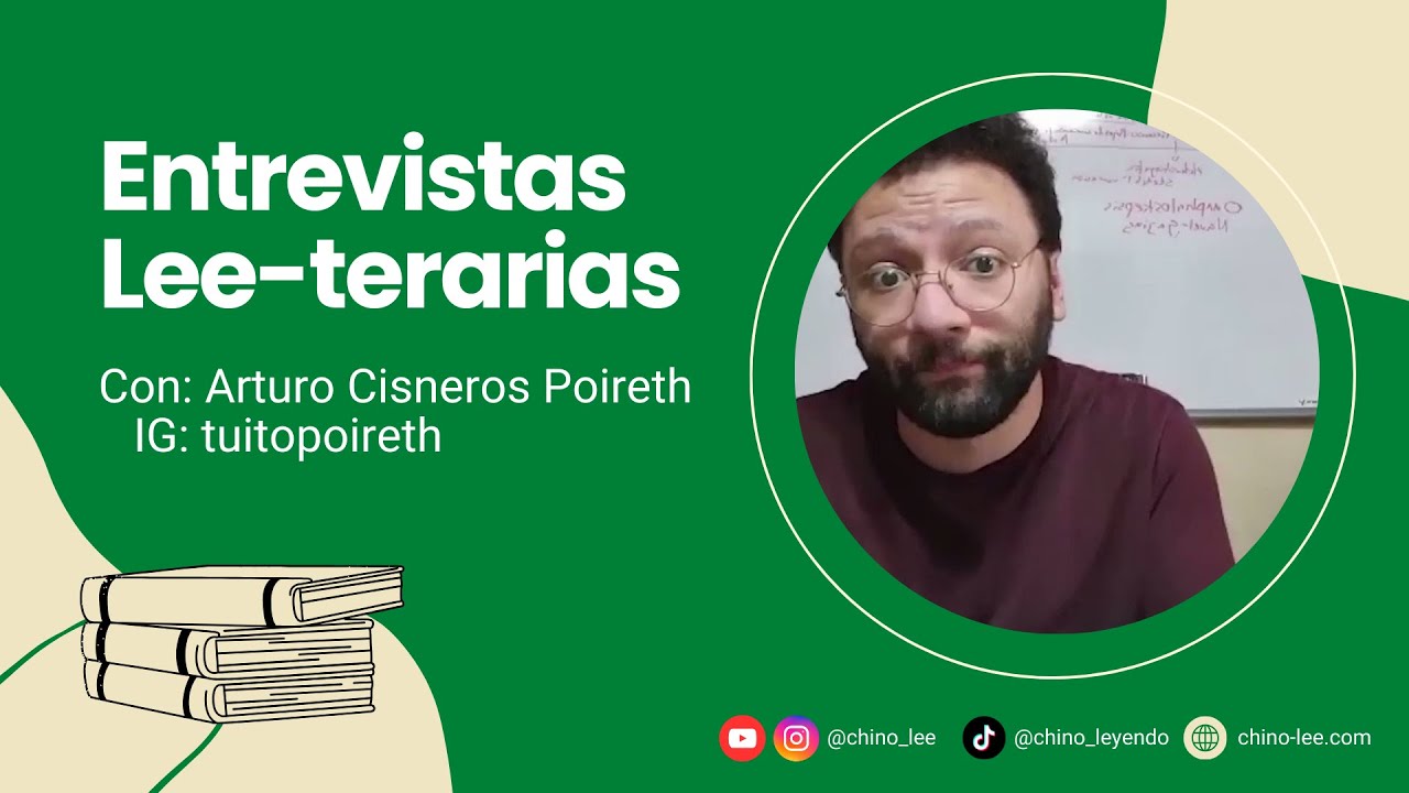 Entrevistas Lee-Terarias. Arturo Cisneros nos presenta Lo invisible en lo visible.