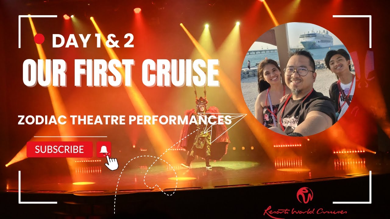 Resorts World One Cruise - Zodiac Theatre on board live entertainment