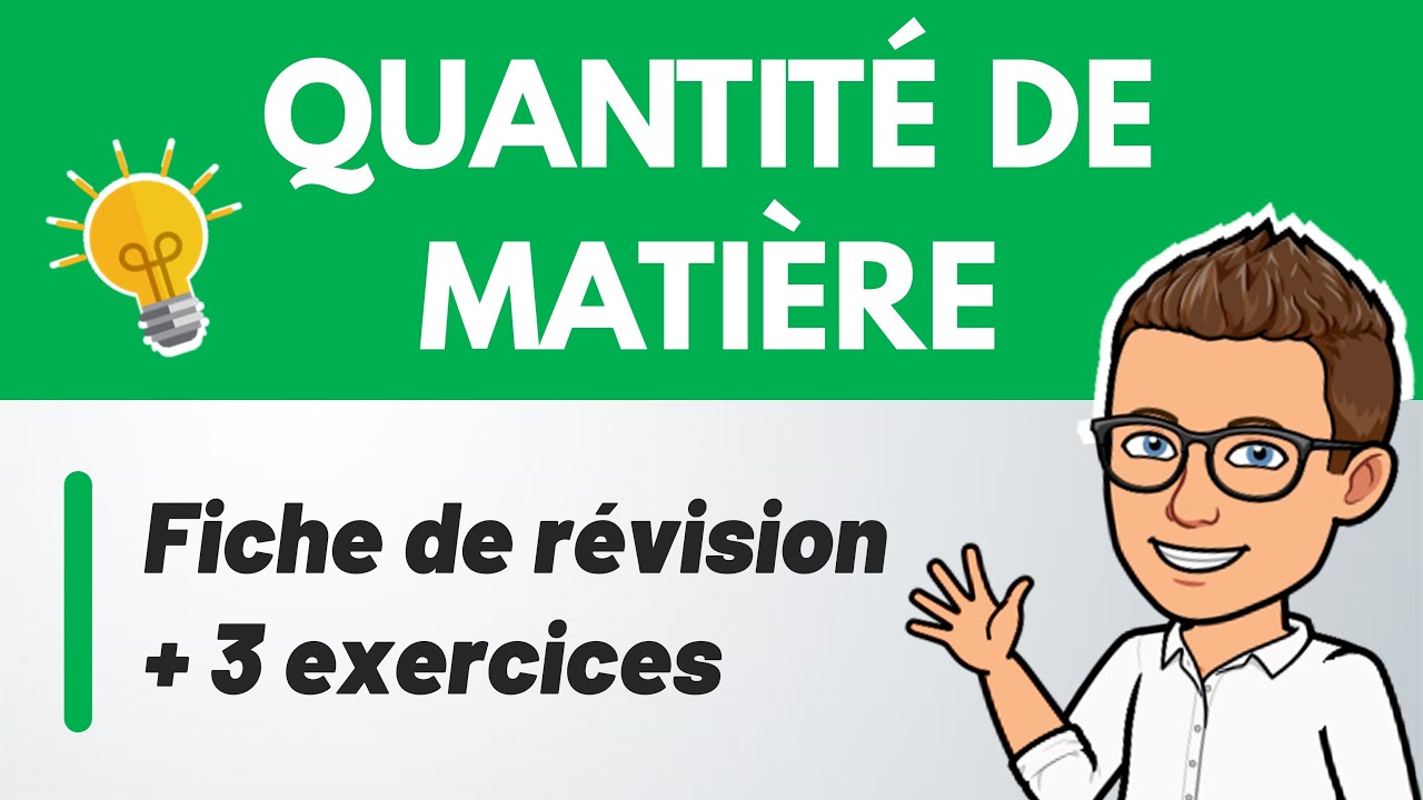 Calculer une QUANTITÉ DE MATIÈRE ✅ 1ère | Terminale spé | Chimie