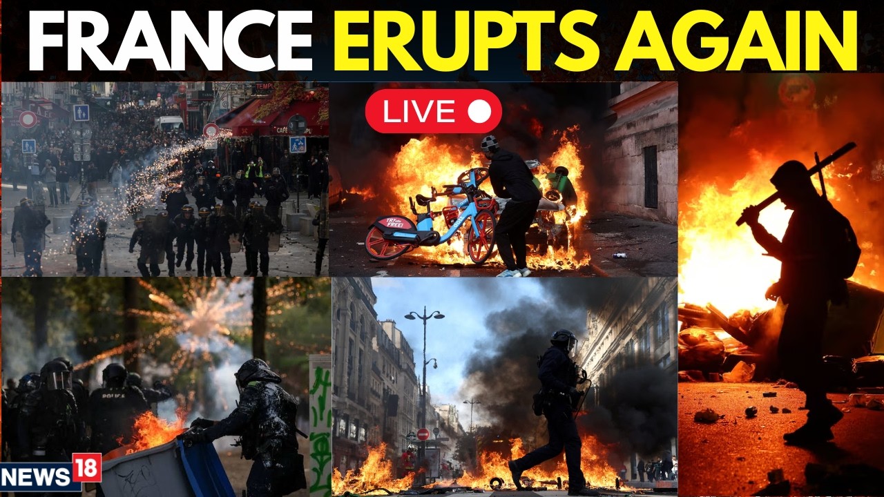 FRANCE Protest LIVE: Students March From Place d&rsquo;Italie To Porte Vincennes | Macron | Paris | N18G