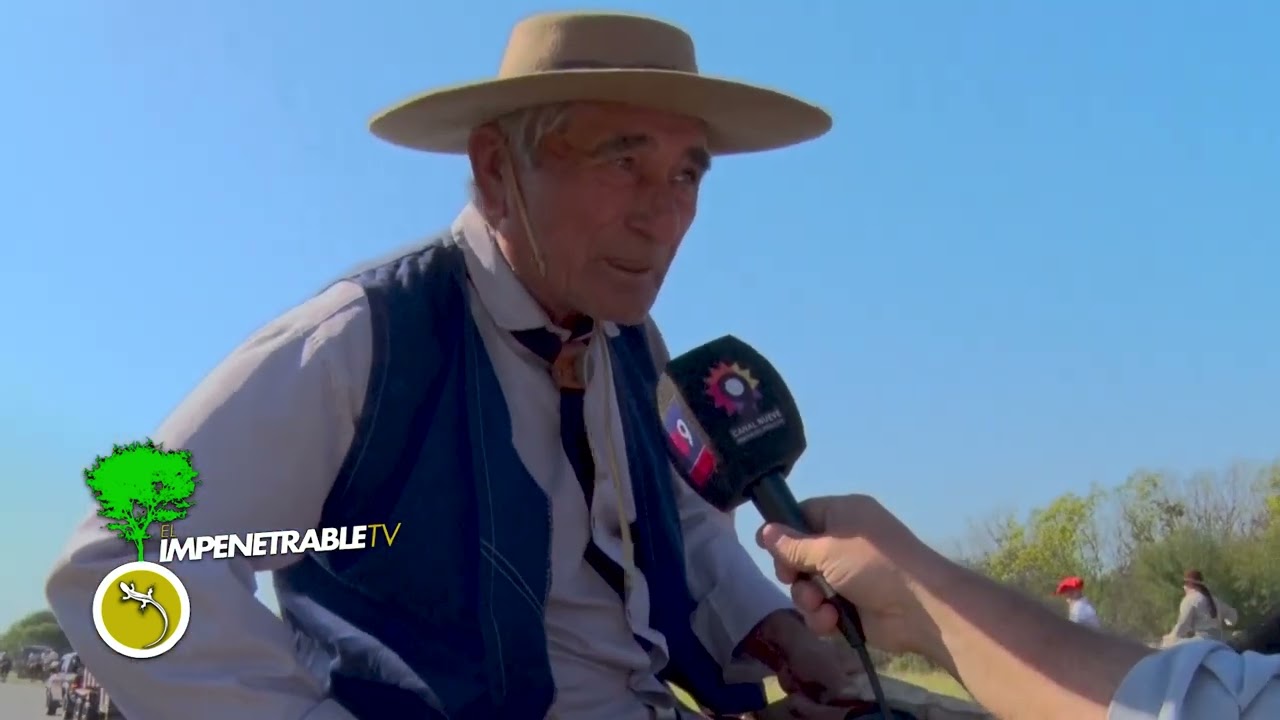 EL IMPENETRABLE : 25 AÑOS DE LA CABALGATA DE LA FE EN CHACO- SAN PANTALEÓN Y  VIRGEN LA VIRGEN MARIA