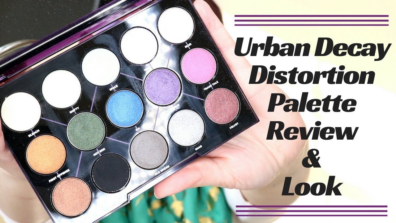 Urban Decay Distortion Palette Review + Look | Kirby Rose