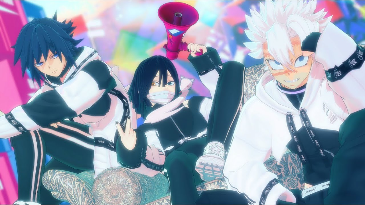 【#鬼滅のMMD】CH4NGE【冨岡義勇･伊黒小芭内･不死川実弥】