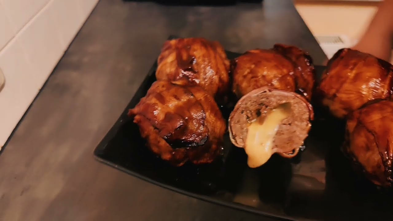 Moinkballs vom Gasgrill