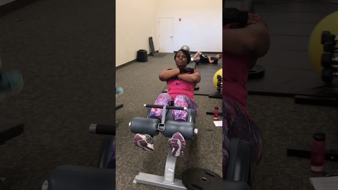 Incline abs workout
