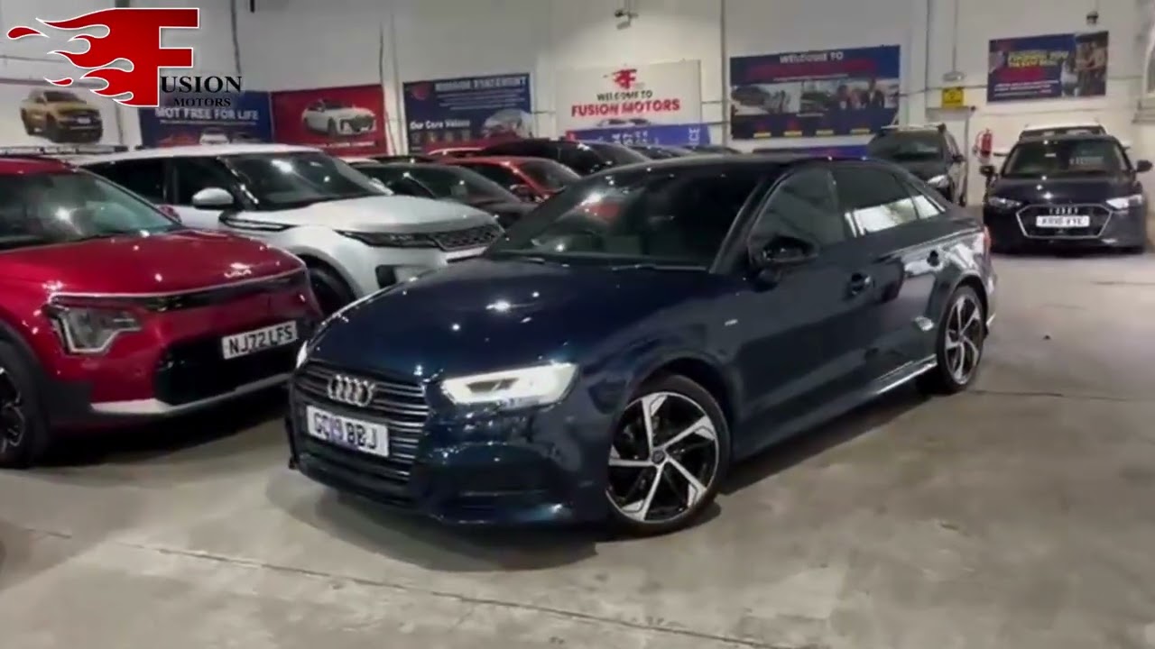 AUDI A3 1.5 TFSI CoD 35 Black Edition Saloon 4dr Petrol S Tronic Euro 6