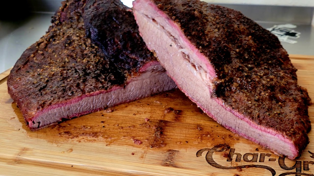 Smoked Brisket Recipe on the Chargriller 980