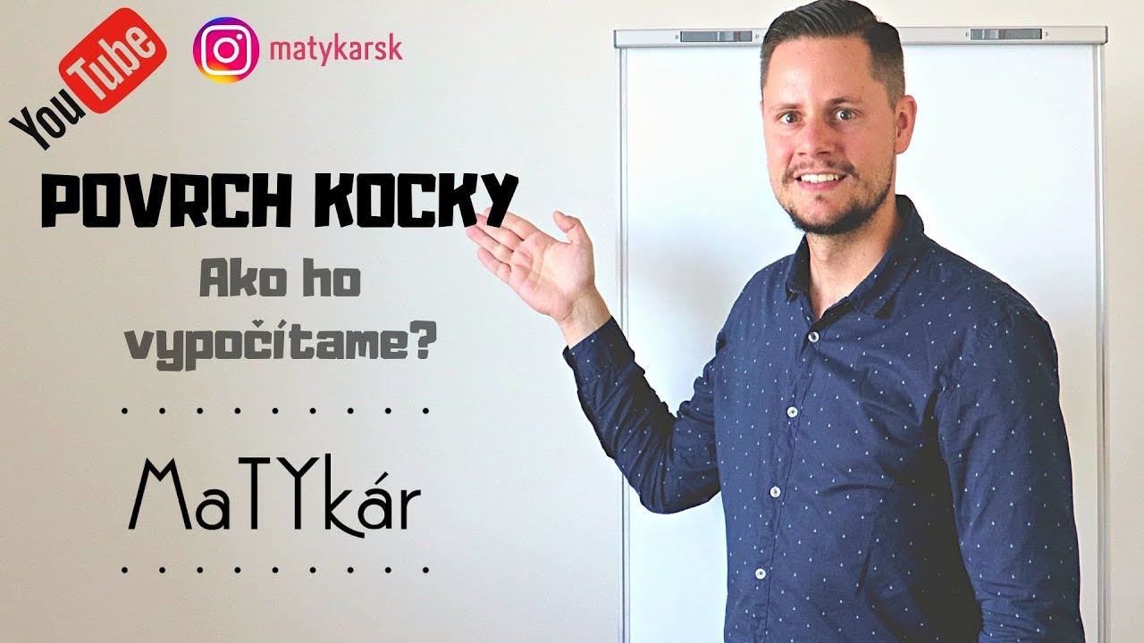 POVRCH KOCKY | Ako ho VYPOČÍTAME?
