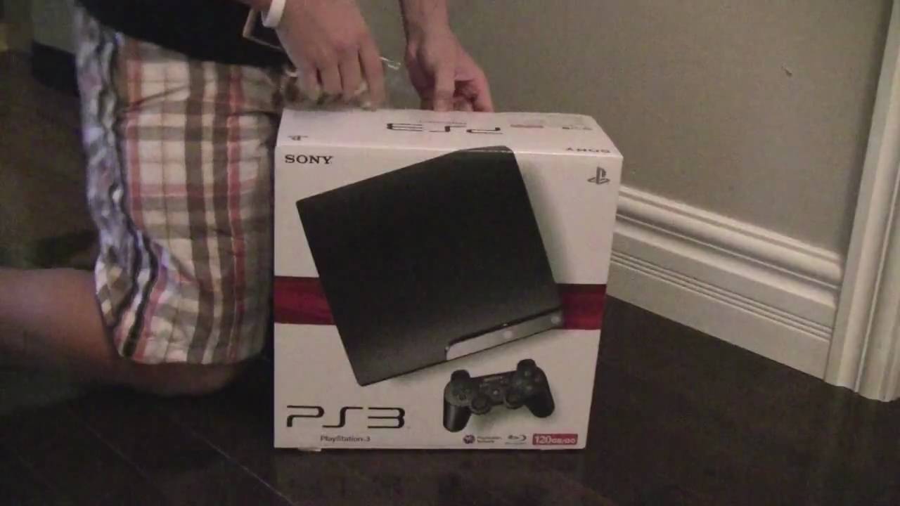 PS3 Slim Unboxing