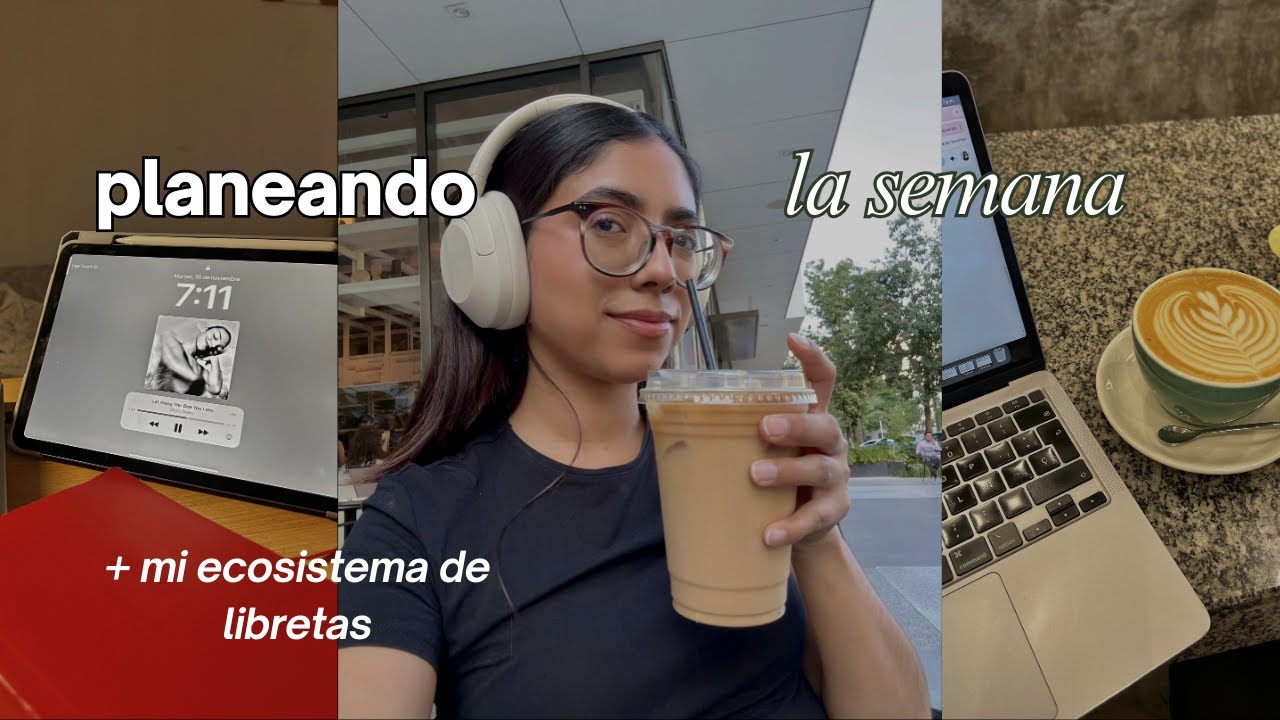weekly reset: lunes de planificación + mi ecosistema de libretas