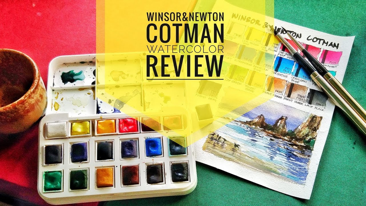 Winsor & Newton - Cotman Watercolor Review