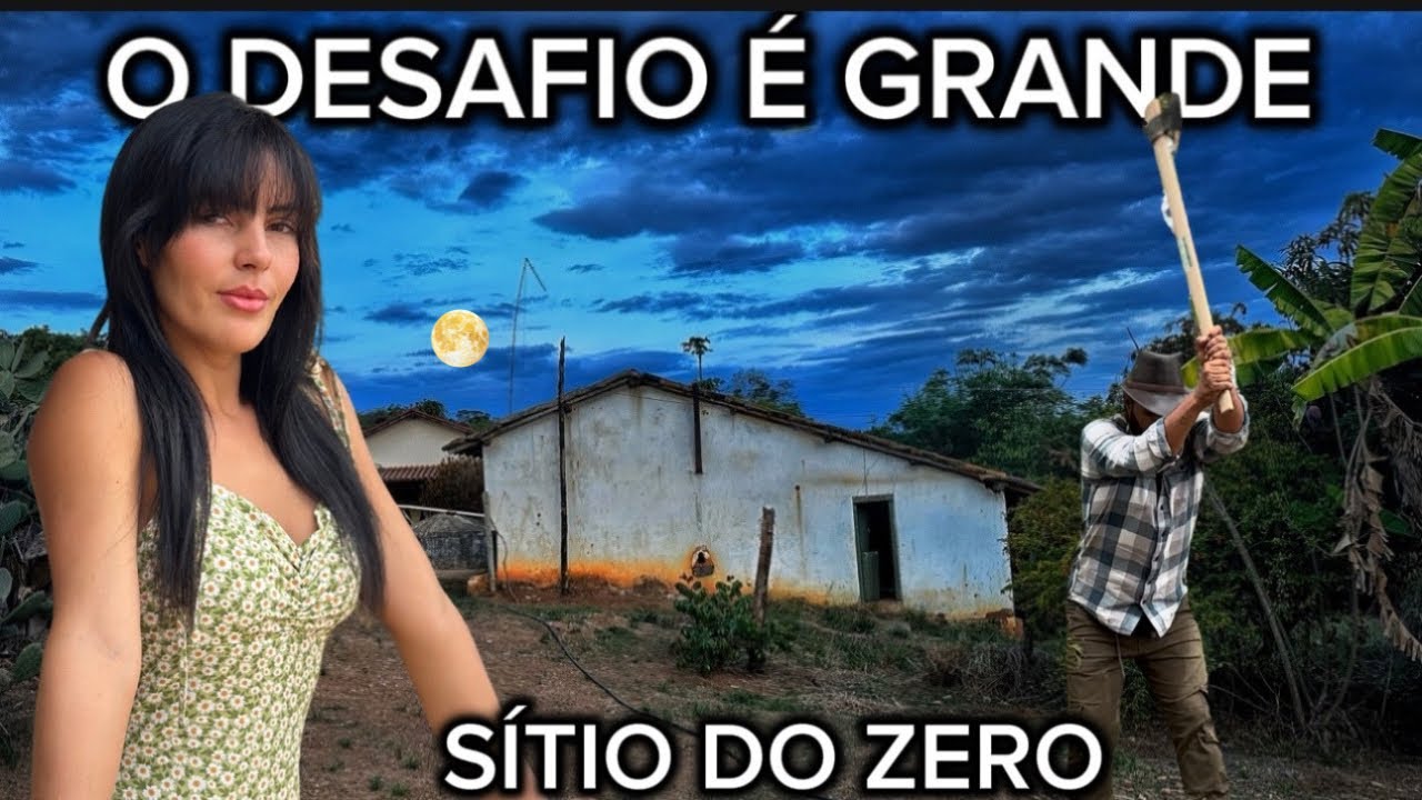LIMPEZA DO S&Iacute;TIO ABANDONADO - SITIO COME&Ccedil;ANDO DO ZERO - A PARTE DIF&Iacute;CIL QUE NINGU&Eacute;M TE CONTA! #sitio