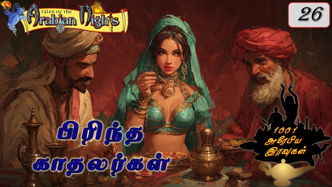 26. பிரிந்த காதலர்கள் : 1001 அரேபிய இரவுகள் | 1001 Arabian Nights | AmbuliMama Stories