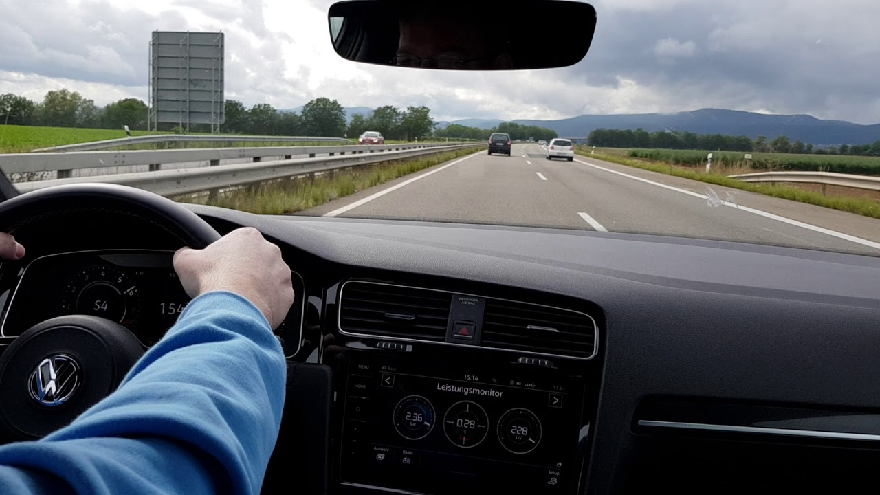 Golf 7 R 310 PS Facelift 7 Gang DSG  0-261 km/h