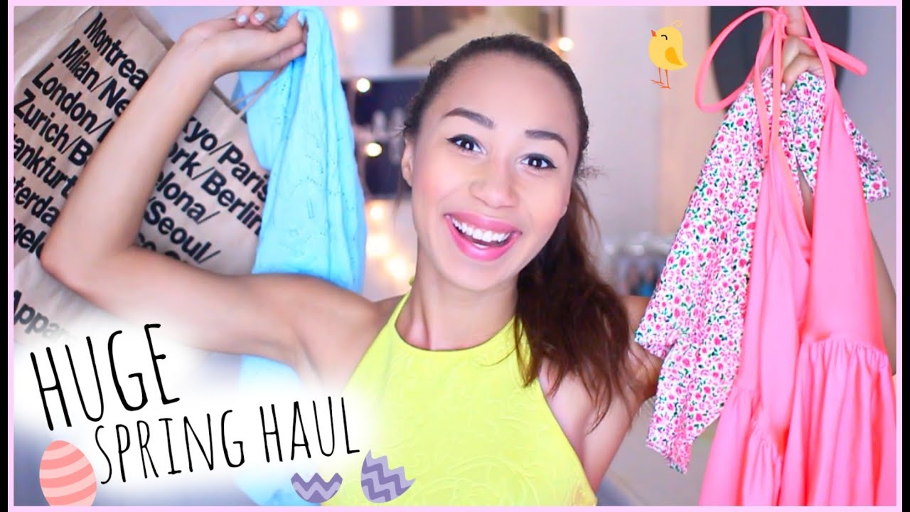 HUGE Spring Collective Haul! Forever 21, American Apparel and more!