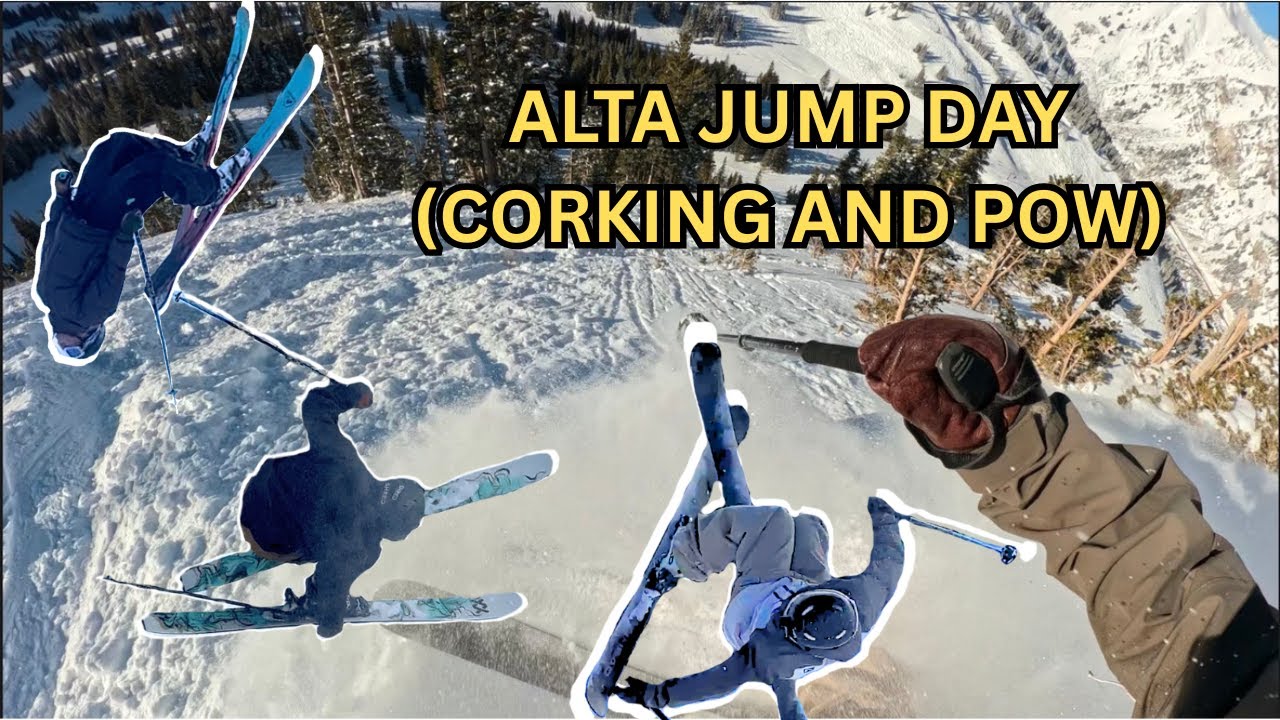 Alta, UT Pow Day (With Jumps)