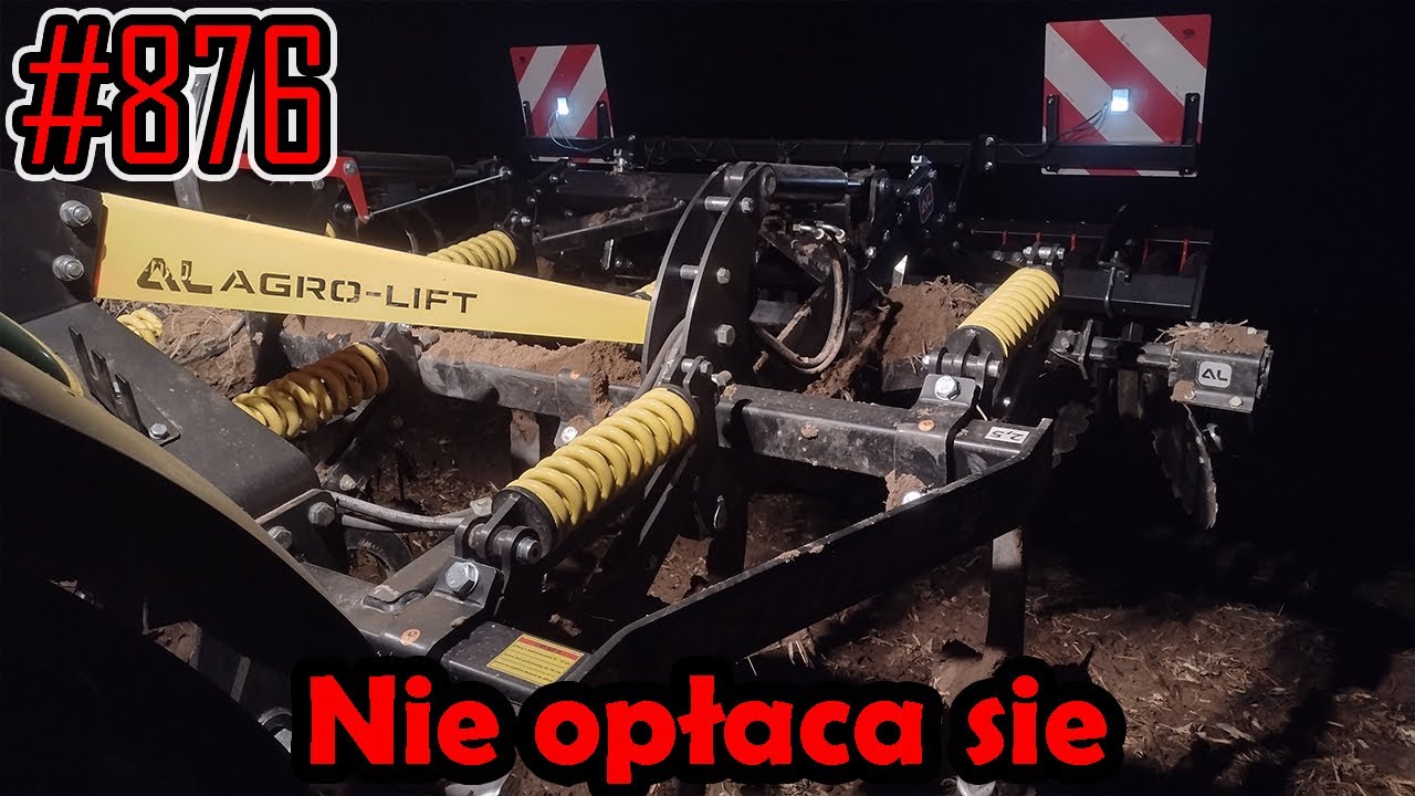 Kukurydza mi się nie opłaca, wyjaśnienia przy gruberowaniu Agro-Lift Optimal-S #876