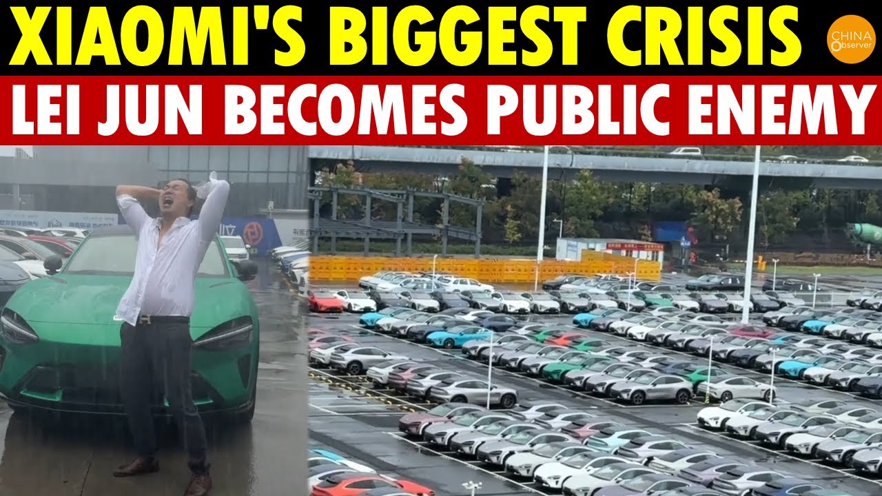 Xiaomi Faces Biggest Crisis Ever! Used Car Market Crashes, $80K Car Loses 40% in 9 Months