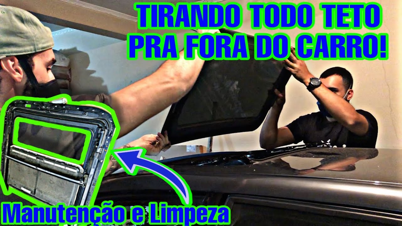 COMO DESMONTAR TETO SOLAR! (Audi A3, Golf, Bora) *ADEUS BARULHO!! + LIMPEZA E LUBRIFICAÇÃO
