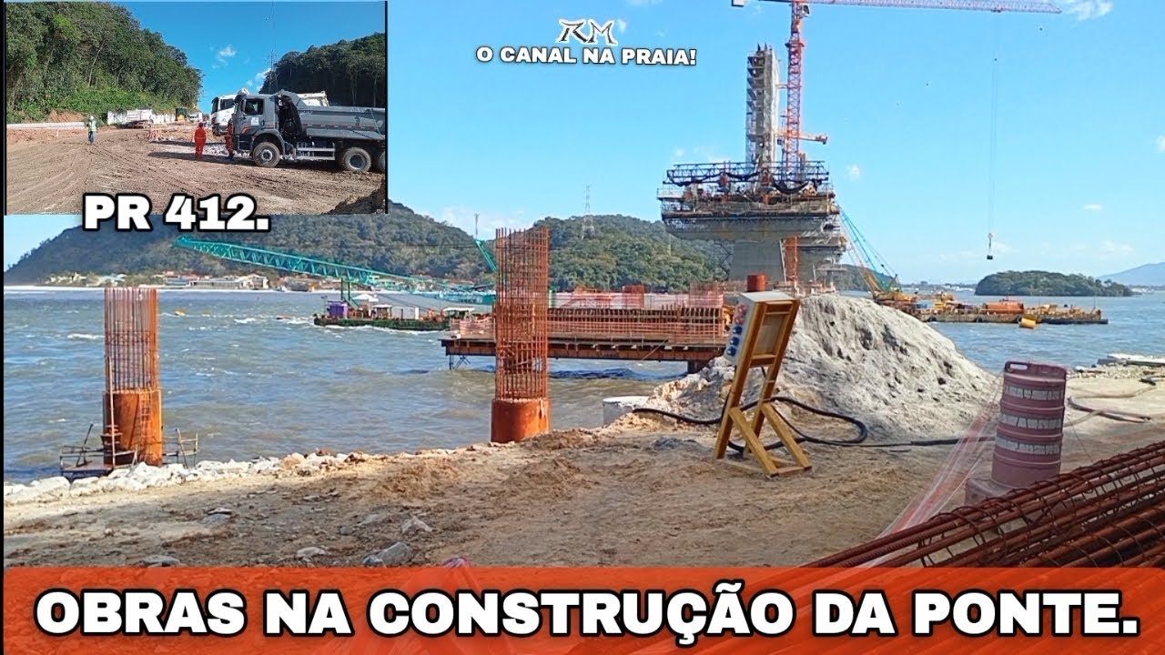 Ponte de Guaratuba Litoral do Paraná.