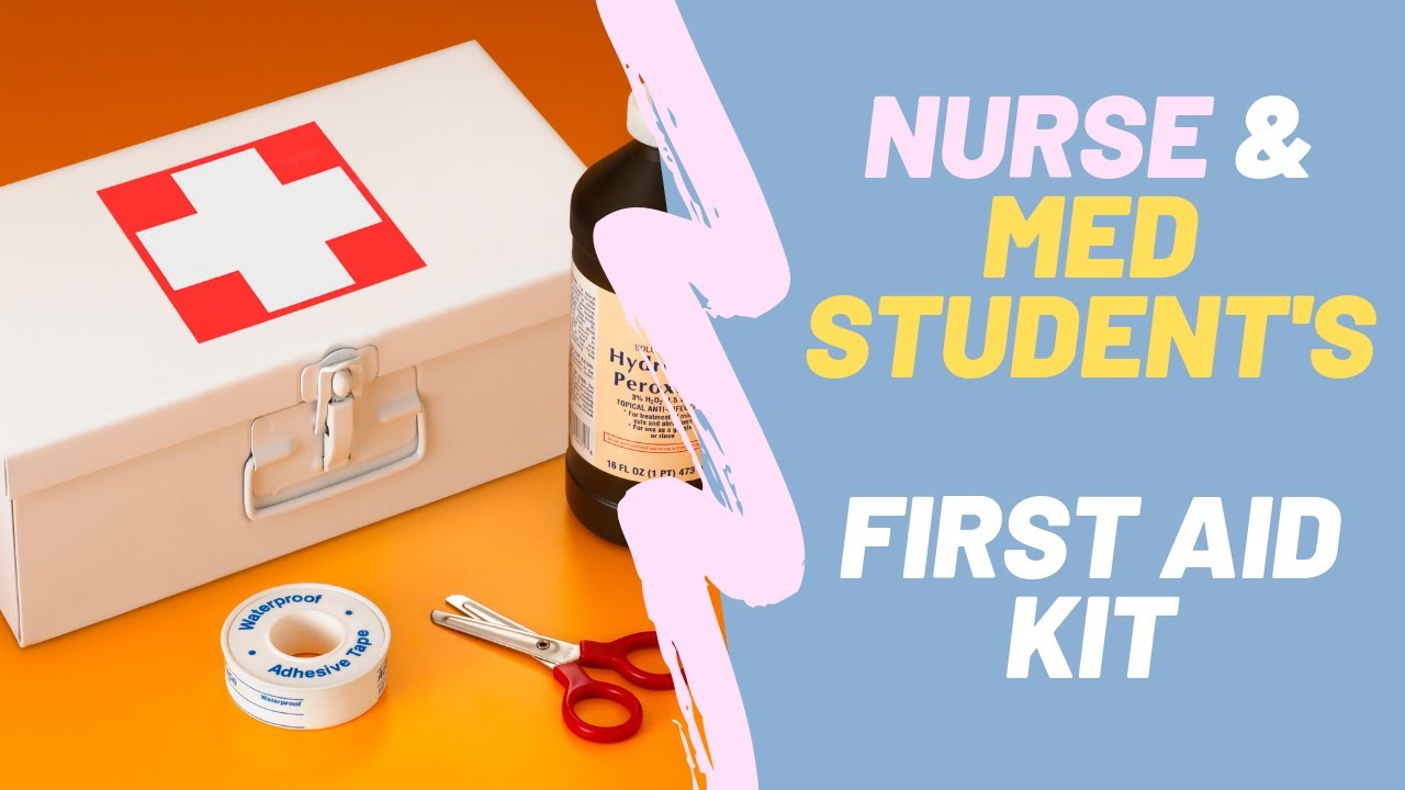 Nurse & Med Student's First Aid Kit (Home/Travel). What to have in your first aid kit! (Eng/Kor sub)