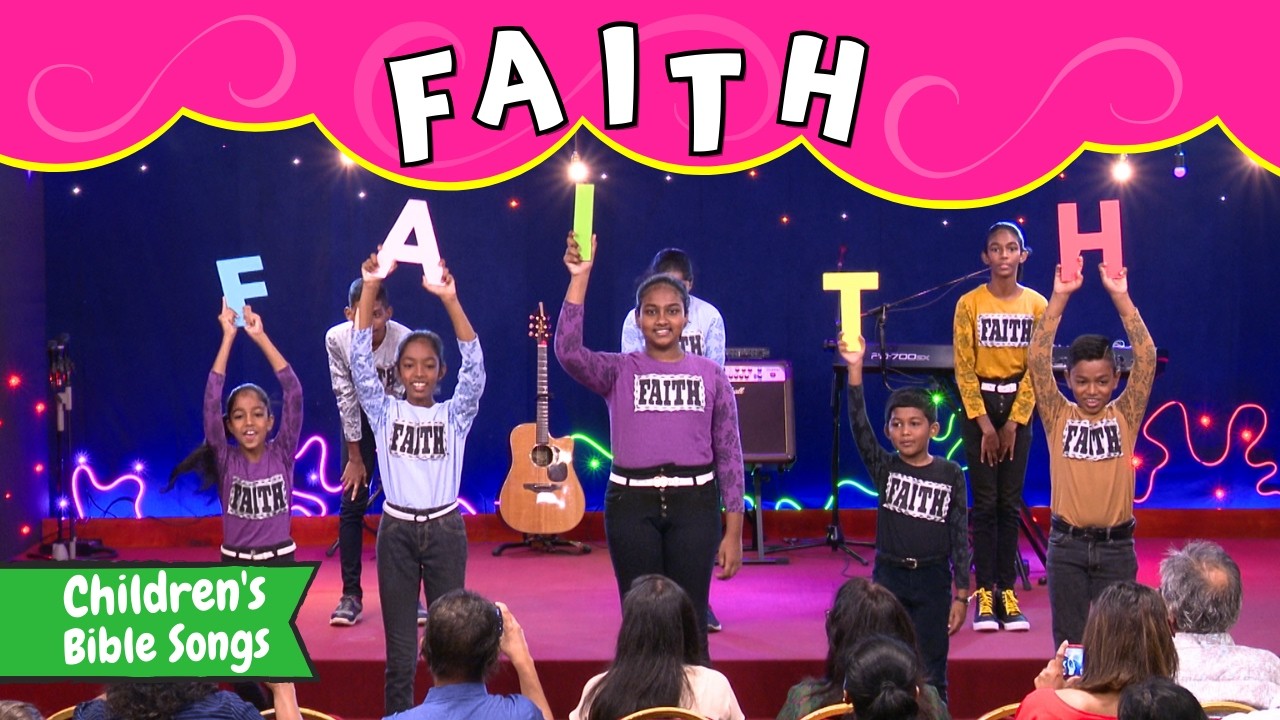 FAITH | Bible songs for kids | bible action song for children | BF KIDS