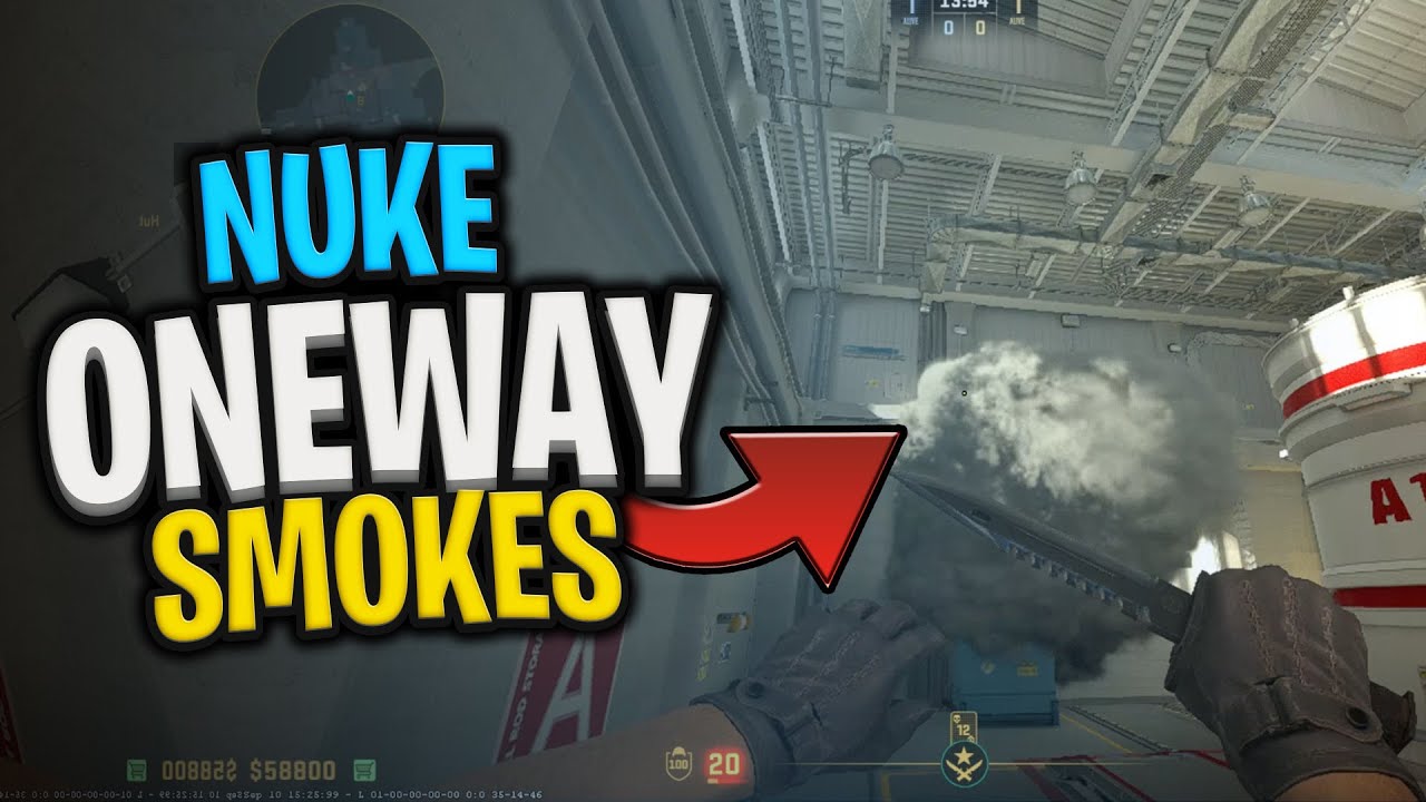 Top 7 One-Way Smokes on CS2 Nuke