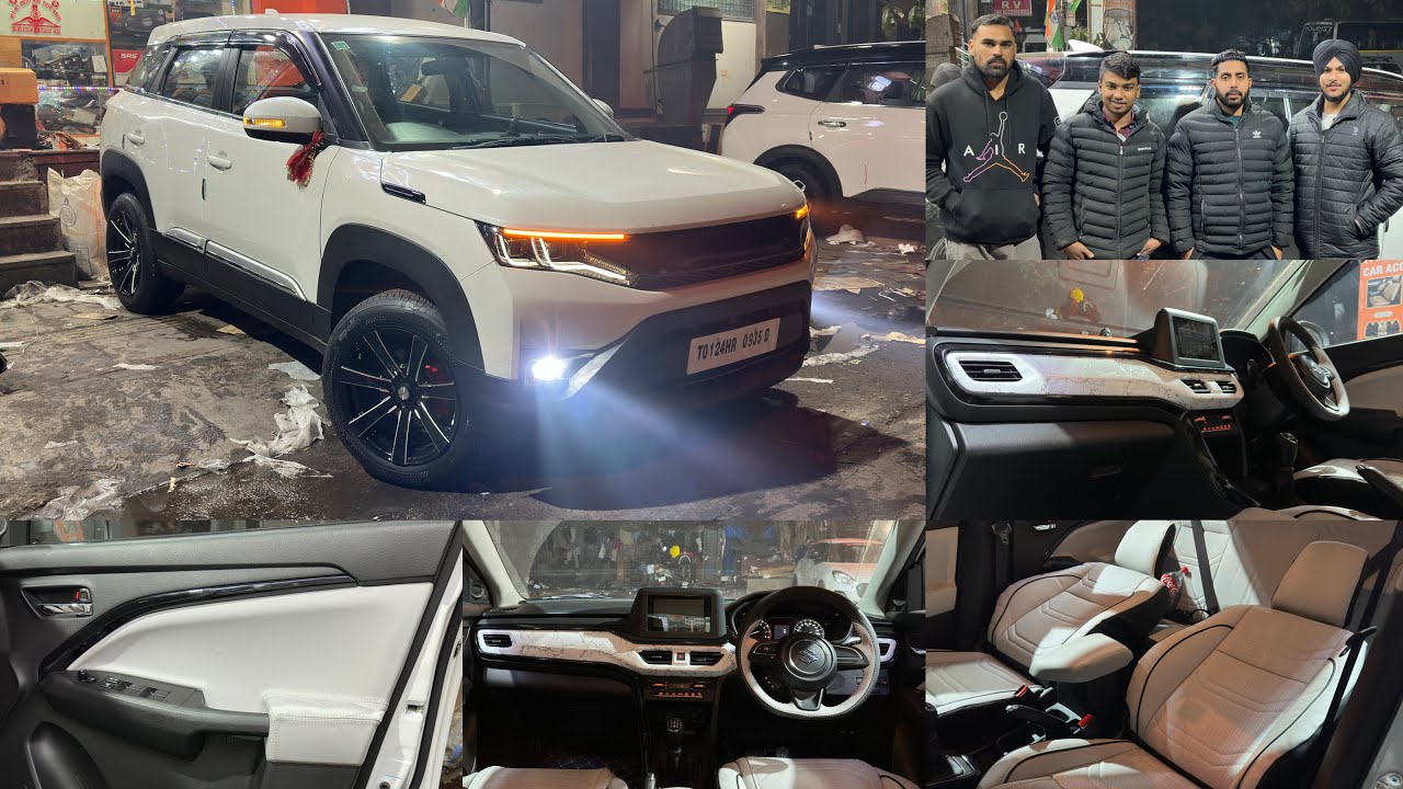 brezza vxi 2024 modified | Brezza तो लगती है Range Rover | brezza modified | new brezza modification