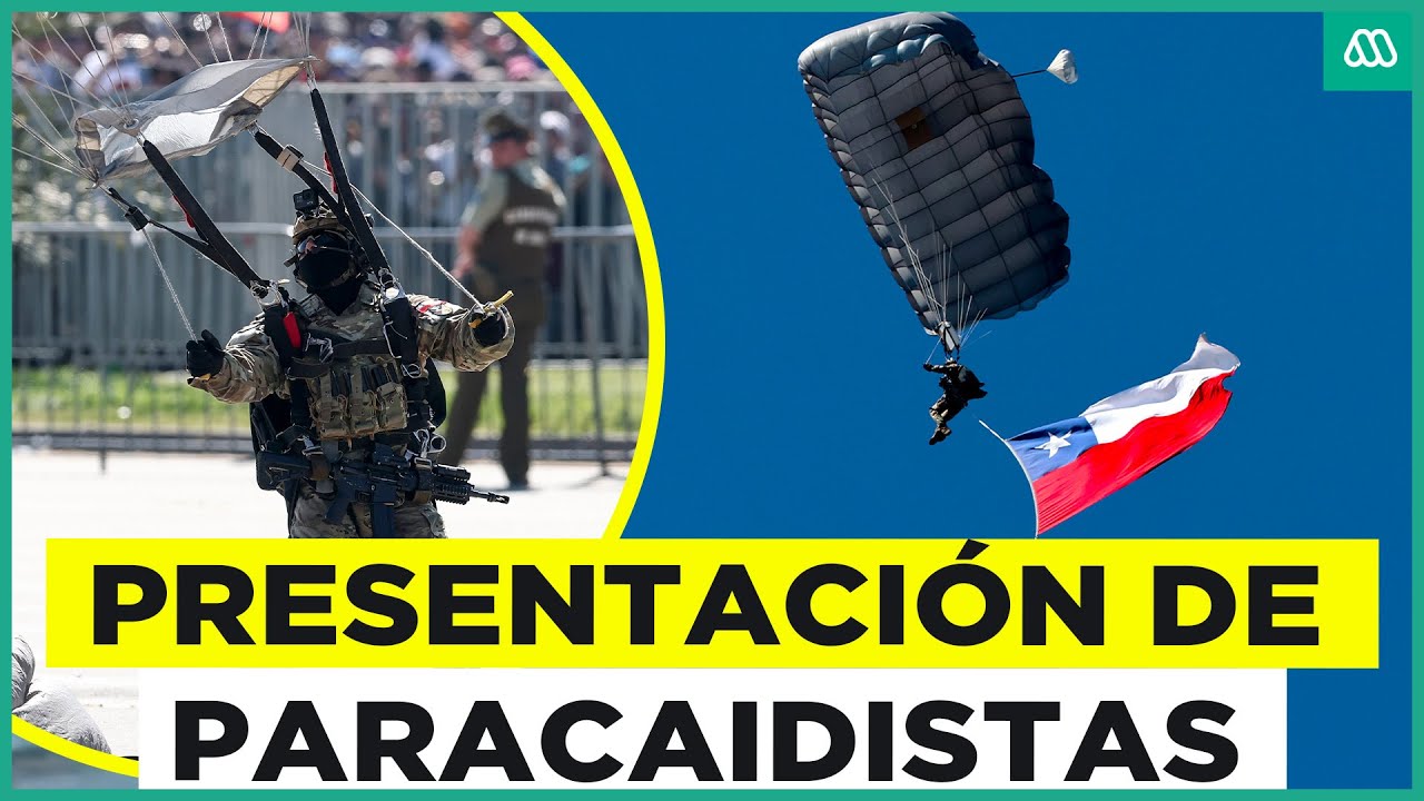Presentación de paracaidistas: Boinas Negras se lucen en la Gran Parada Militar 2025