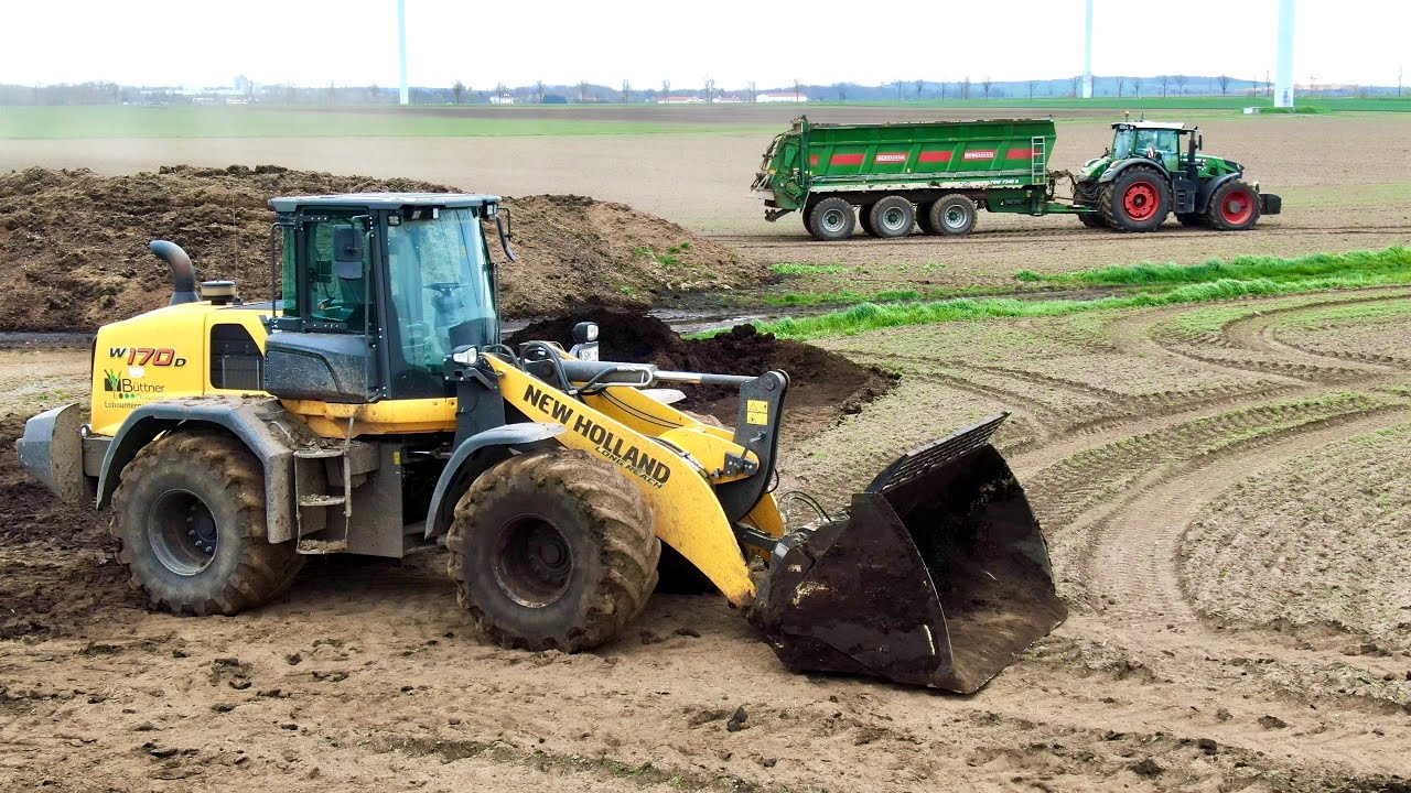 Fendt 942 | New Holland W170D | Bergmann TSW 7340 S | BUTTNER | 🇩🇪 DT23