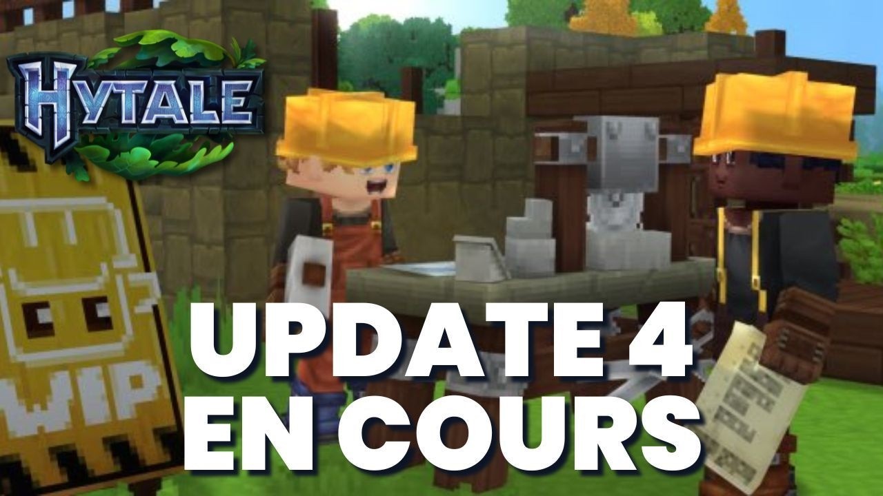 HYTALE : UPDATE 4 PARTIE 1 DISPO, Plus Rapide qu'une Série Netflix 🤯