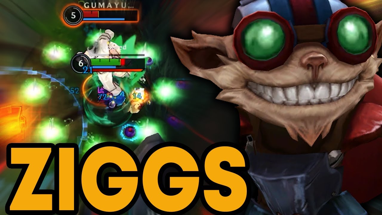 Игровой процесс средней линии Wild Rift Ziggs в 18-м сезоне (сборка и руны)