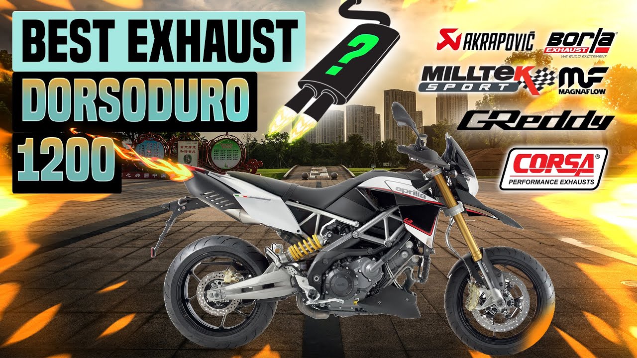 Aprilia Dorsoduro 1200 Exhaust Sound 🔥 GPR,Review,Modified,Akrapovic,Upgrade,Arrow,Mivv,GPR,Mods+