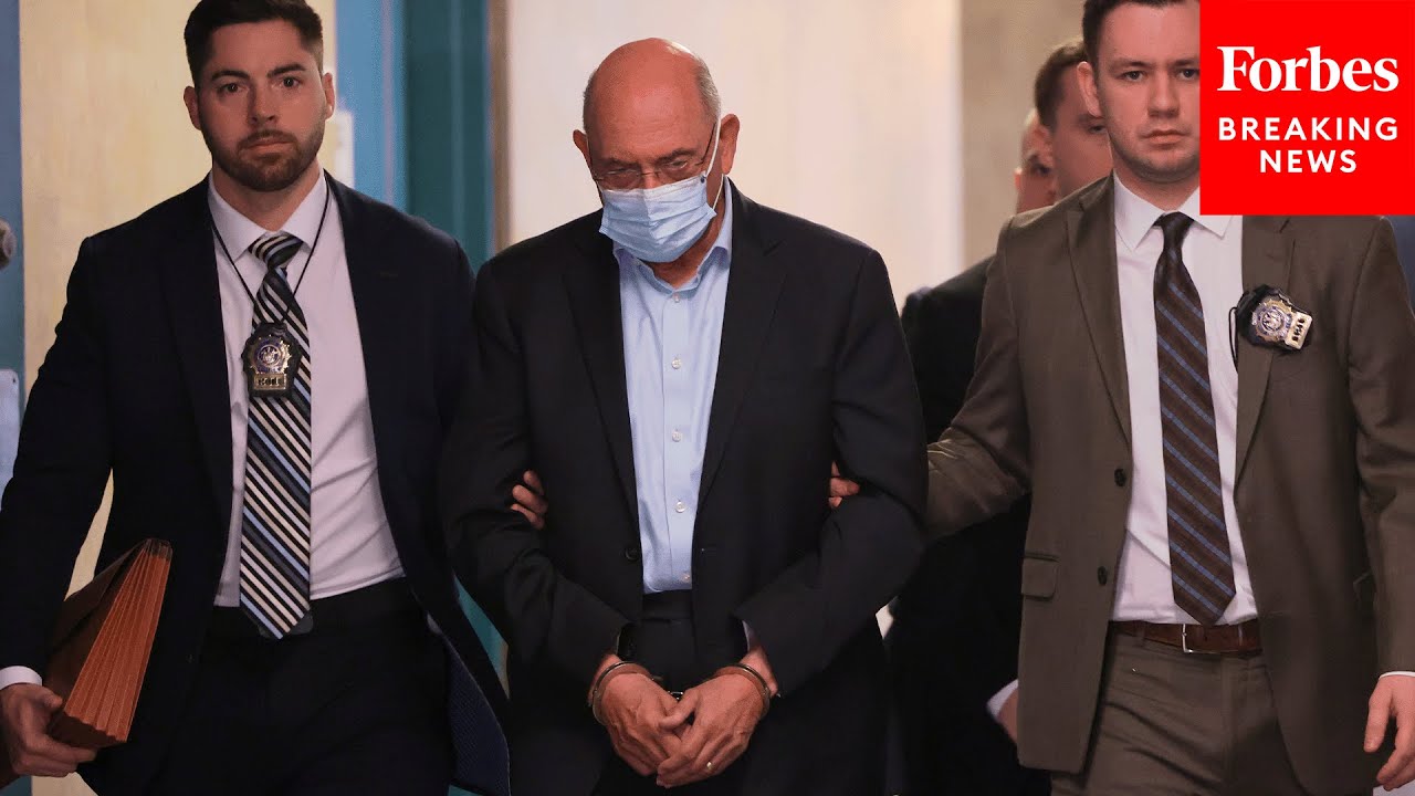 Former Trump Organization CFO Allen Weisselberg Enters Manhattan Court In Handcuffs