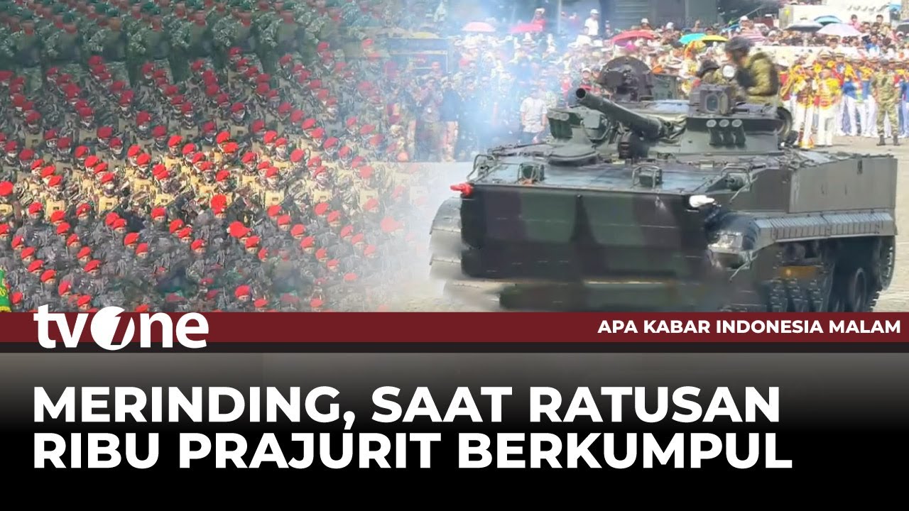HUT ke 80 TNI di Monas, Pamerkan 1.047 Alutsista | AKIM tvOne
