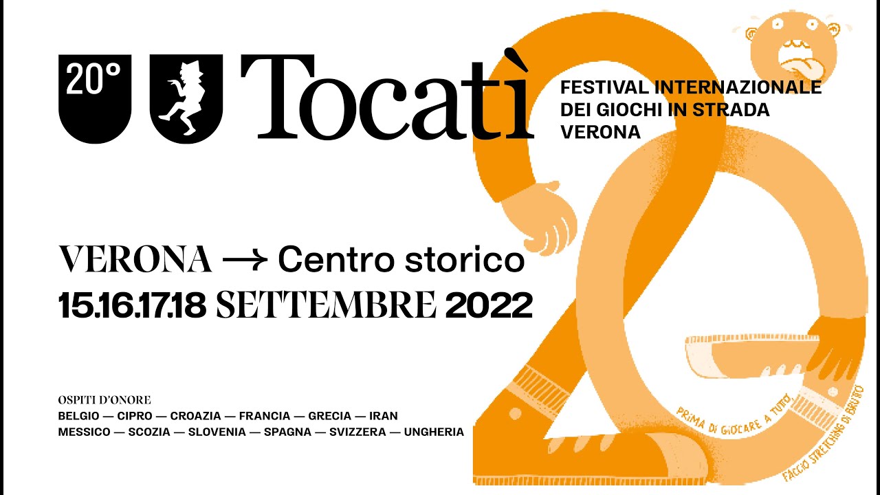 In diretta da Verona la XX ed di Tocatì, Festival internazionale dei giochi in strada. - 2° giornata