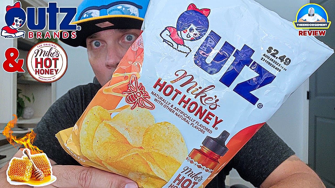 Utz&reg; Mike's Hot Honey&reg; Chips Review! 🌶️🍯🥔| The PERFECT Chip? | theendorsement