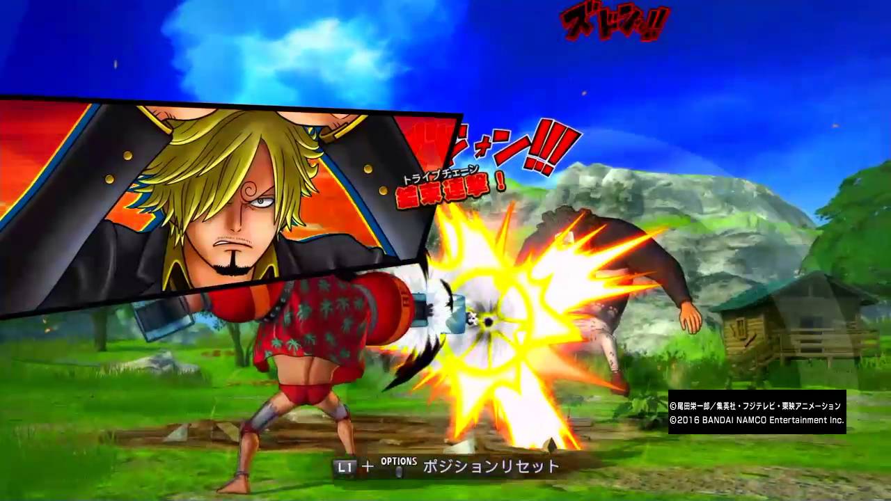 One piece burning blood Franky Combo video