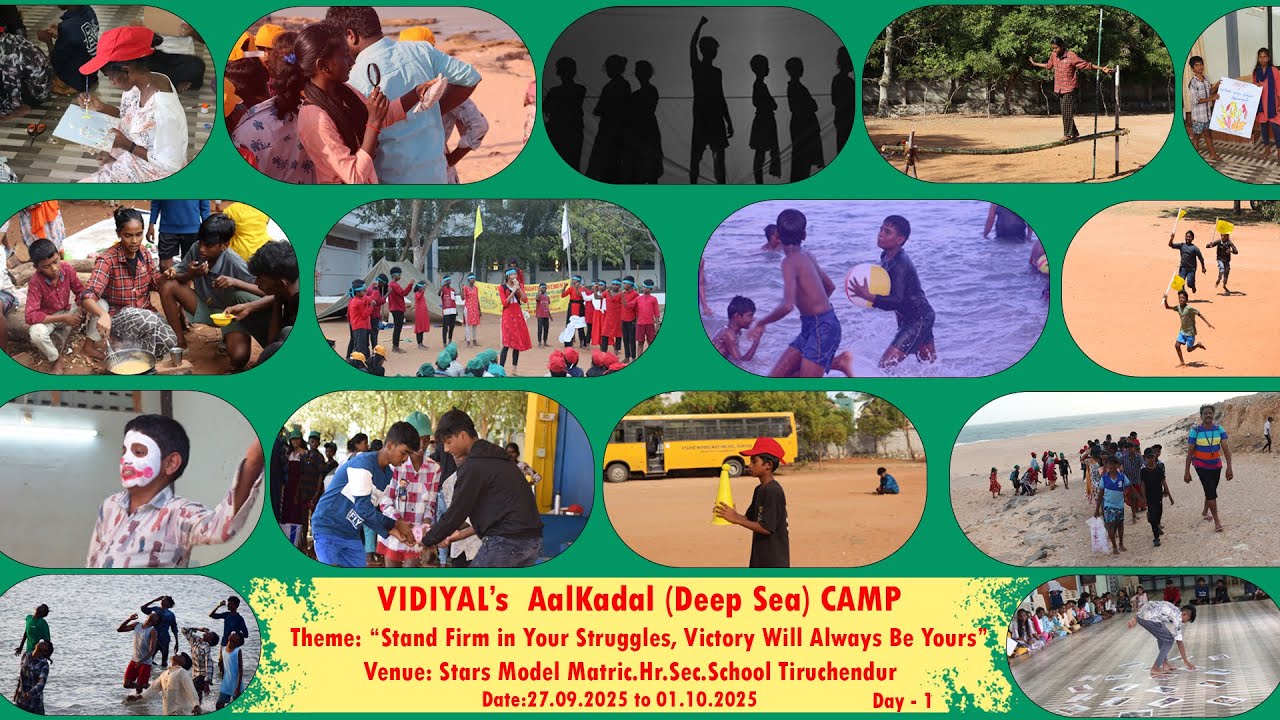 VIDIYAL’s – Aal Kadal (Deep Sea) Camp – Day 1 (27.09.2025)