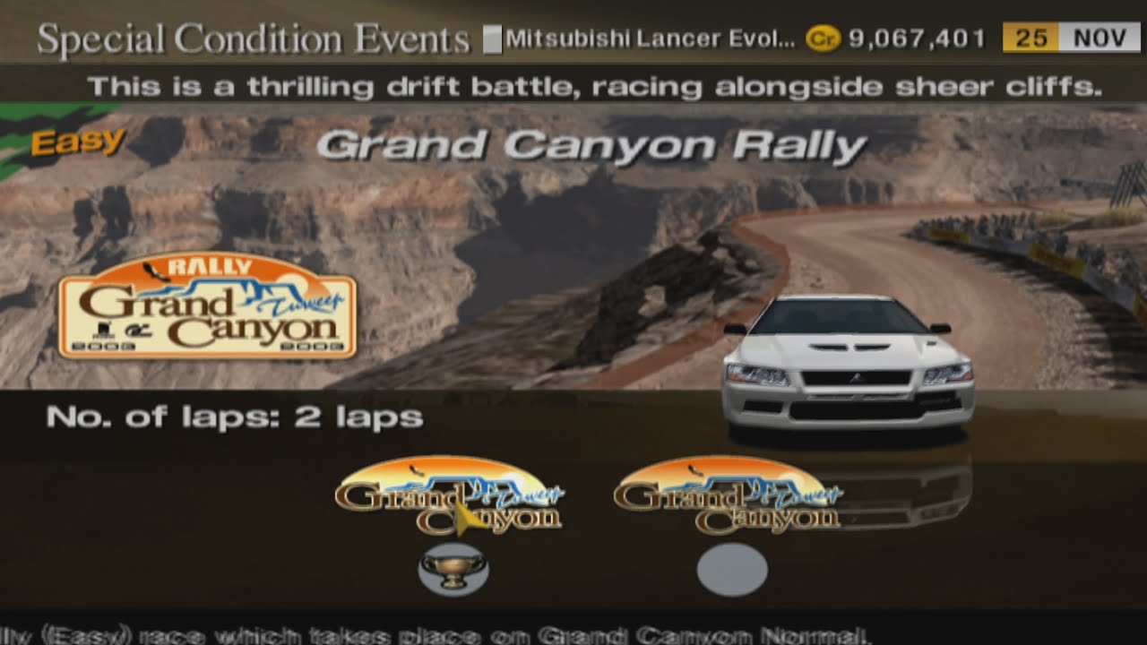 [#31] Gran Turismo 4 - Grand Canyon Rally Easy I