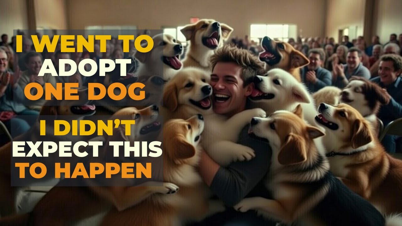 I Went To Adopt ONE Dog… But 100 Dogs Chose ME #dogadoption  #adoptdontshop #heartwarmingdogs