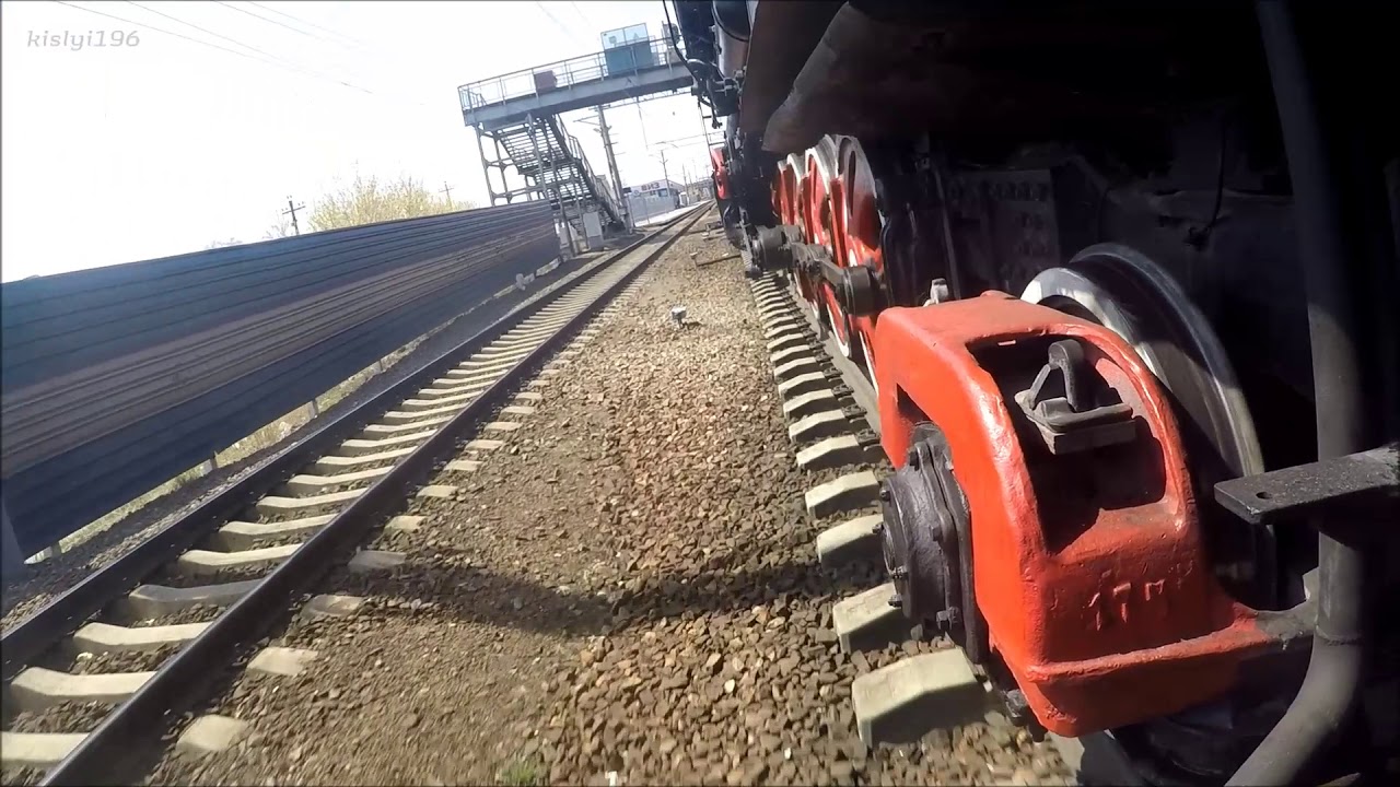 Поездка на паровозе по Екатеринбургу