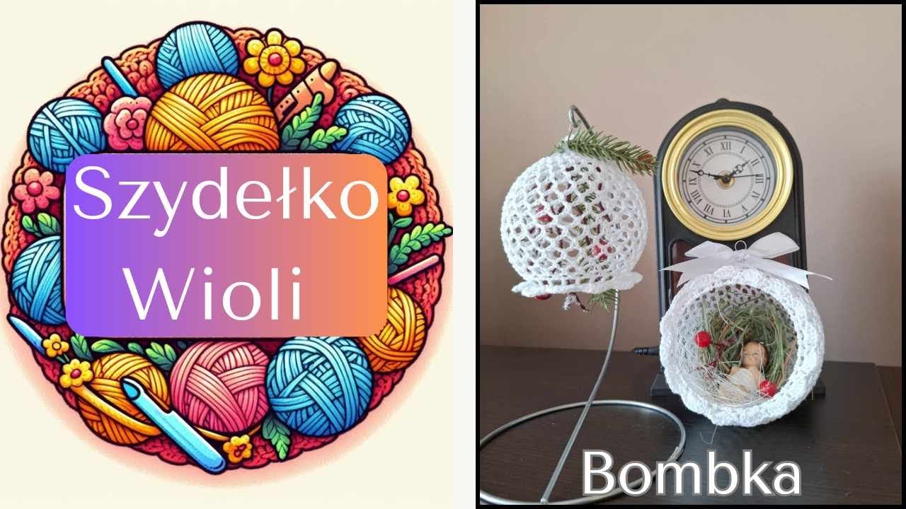 Szydełko Wioli - Bombka / croche / crochet