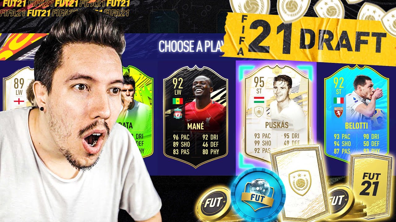 Kipr&oacute;b&aacute;ltam PUSK&Aacute;S LEGJOBB k&aacute;rty&aacute;j&aacute;t! 🔥⚽ FIFA 21 DRAFT