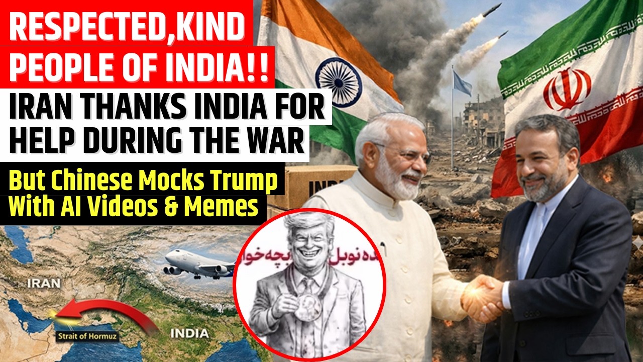 “We Thank the People of India” | Iran Thanks India for Help 🇮🇳 | Medical Aid Reaches Tehran |