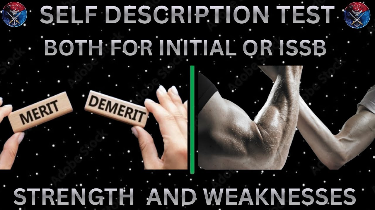 PMA 157 LC ISSB | SDT Self Description Test Complete Guide | Tips, Format & Mistakes